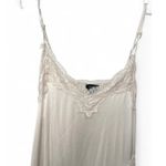 PacSun Beverly & Bec M Dress Midi Lace Trim Satin Slip Lingerie Womens Cream Nightgown Photo 3
