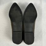 Kelly & Katie ‎ Pointed Toe Loafers Brown Herringbone Gold Accent Women9.5 Preppy Photo 7