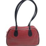 Furla brick red bowler bag, made in Italy Photo 1