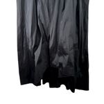 Alex Evenings Black A-Line Pleated Satin Maxi Skirt Formal Womens Plus 1x Photo 1