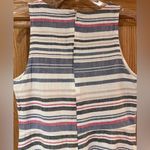 ZARA  Basic Denim Couture Boho‎ Beachy Coastal Cruise Striped Dress Size Medium Photo 6