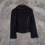 St. John  Collection Santana Knit Blazer Jacket Cropped 2 Button Womens 4 Photo 3