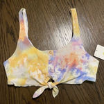 Body Glove  illusion Kate tie dye bikini swim top, M NWT Photo 0