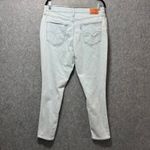 Levi's 721 High Rise Skinny Jeans Size 33 Light Wash Distressed Ripped Denim Pant Photo 6