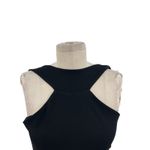 Nookie Long Gown Maxi Dress Bodycon Halter Neck Cut Out Tie Black Size Small Photo 3