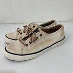 Sperry  Top Sider Oat Cream Boat Shoes Size 7.5 Photo 95