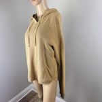 Lauren Ralph Lauren Waffle Knit Pullover Hoodie Women's Sz Medium Tan/brown Brown Photo 6