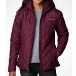Columbia Copper Crest Maroon Purple Ski Jacket Insulated Waterproof Hooded Med Photo 1