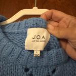 J.O.A. Balloon Sleeve Pointelle Sweater Photo 4