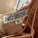 Two Sisters Rose Pink Tie Back Dress Photo 1