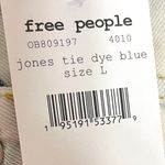 Free People Retro Acid Wash Bohemian Denim Jean Jacket Tie Dye Size Large NWT Photo 15