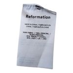 Reformation Tank Women XL Wisteria Top Boho Beach Ribbed Knit Cami Linen Cream Photo 2