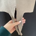 Madewell cropped beige tan natural crop top sleeveless cotton women's size small Photo 4