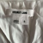 Helmut Lang  Belted Blazer in White, Size 8 EXCELLENT! Photo 10