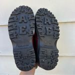 American Eagle Vintage Y2K Brown Leather Chunky Mary Jane T Strap Shoes Size 8 Photo 6