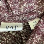 Gap  Marled Purple Hoodie Photo 3