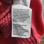 American Eagle‎ Womens Waffle Knit Henley Top Size M Pink Coral Button Front Photo 7