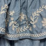 Boutique Plus NWT Blue Chambray Off Photo 2