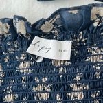 Petal & Pup Jazy Navy Floral Smocked Tiered Sundress Midi Dress Size Large Blue Photo 6