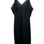 Adonna Vintage Full Slip Womans 40 Used Black Photo 0