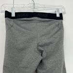 Nike  Small Gray, Black Logo Athletic Legging Pro Cool Capri Photo 4