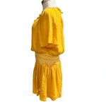 Madewell Embroidered Cinched Waist Boho Smoked
Mini Dress Size 8 Photo 4