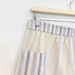 Rails Striped Organic Cotton Poplin Pull On Elastic Waist Boxer Shorts Large Photo 3