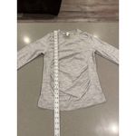 Athleta  Long Sleeve Top Crew Neck Ruched Casual women's small‎ Photo 1