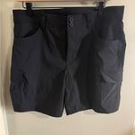 Eddie Bauer Black Cargo Shorts with Relaxed Fit Photo 0