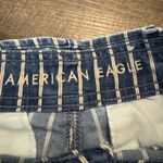 American Eagle  Striped Soft Denim Shorts Photo 2