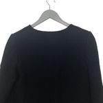 Vince Jacket 4 Black Wool Blend Boucle Cropped Blazer Silk Lined Hook Photo 5