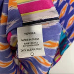 Rory Beca  Fiery Printed Drawstring Silk Dress Size XS Photo 5