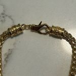 Craftd 18k Gold Plated Stainless Steel Cobra Chain 7.5 Bracelet beautiful design Photo 1