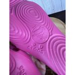 Crocs Ergotec Sandals Flip Flops Pink Thong Slip On Women's 9 Comfort Prestine Photo 7