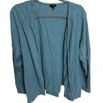 Talbots Cardigan Womens 3X Teal Blue Office Preppy Open Academia Casual Sweater Photo 0
