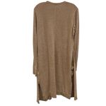 Abercrombie & Fitch brown long cardigan with pockets Lagenlook academia Medium # Photo 1