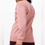 Lululemon NWOT All Yours Crew *Fleece in Pastel Pink Dusty Rose Mauve Photo 1