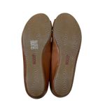 Ecco  Leather Ballet Flats 39 Brown Comfort Classic Round Toe Shoes Photo 4