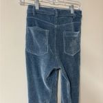 ZARA  Blue Corduroy Slim Flare Pants Size 2/34 NEW Boho Hipster Photo 7
