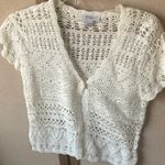 Dress Barn Crochet Cardigan petite large Photo 0