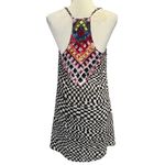 Mara Hoffman  Embellished Geometric Beaded Halter Slip Dress – Size M Photo 1