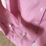 Brooks Brothers non-iron tailored fit pink button down poplin top Photo 2