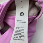 Lululemon NWT Athletica Pink Power Through Bra Sports Bra Padded Photo 5