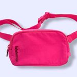 Lululemon Mini Belt Bag Sonic Pink/Red Merlot Limited Color Photo 9