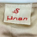 Vintage Linen Vest Pastel Aztec Small Western Button Up 90s Pink Retro Photo 6