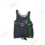 SO Women's  Black White Striped Tie-Side Tank Top S Photo 3