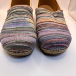 Dansko  Pro Clogs Slip On Shoes Womens 41/10.5 Multicolor Pastel Jute Wedge Heel Photo 6