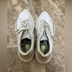 Adidas  HYPERSLEEK pointed toe white 2” platform sneaker. EUC. 8.5 Photo 4