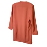 Umgee  USA Women's Small Open Front Blazer Jacket Career Casual Salmon‎ Photo 2