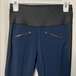 ADAY  Midnight Navy Throw It Higher Leggings Size Small Photo 2